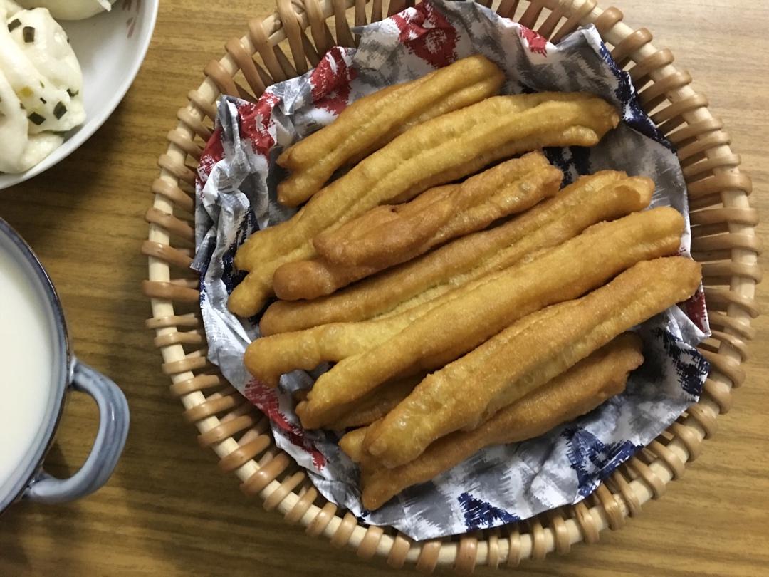 快手早餐～自制油条（酵母版，不含泡打粉、膨松剂）