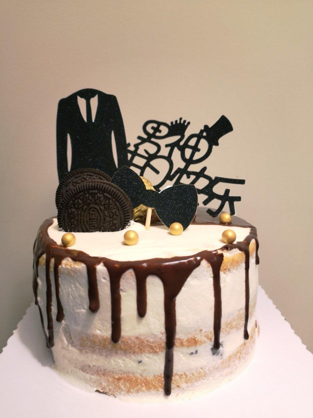 蛋糕淋面之一：甘那许淋面（详细解答淋面太稠的问题）