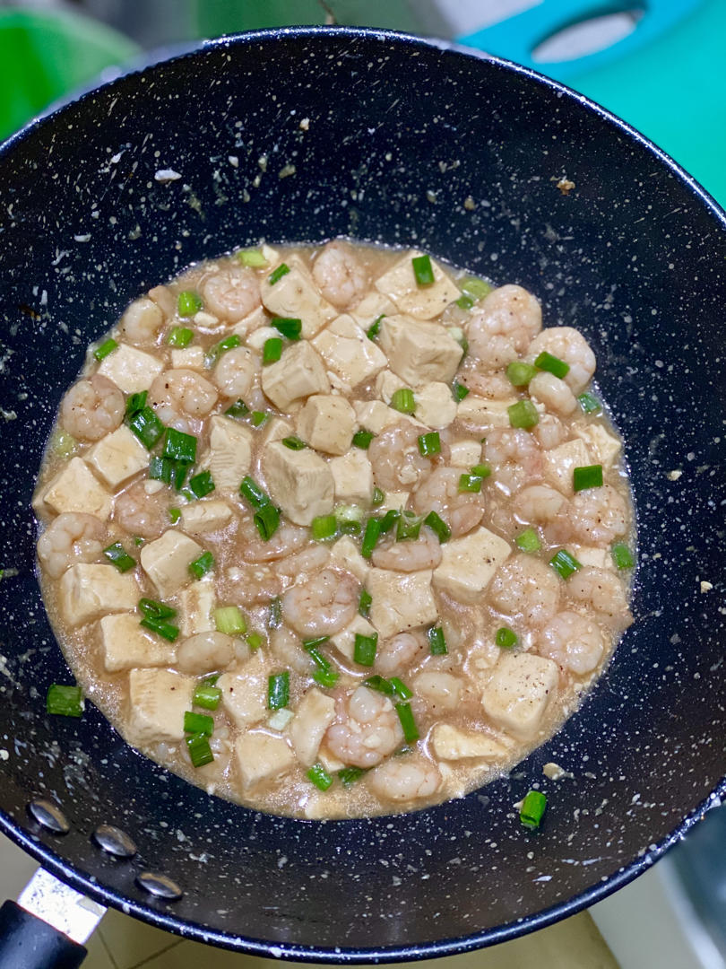 虾仁豆腐