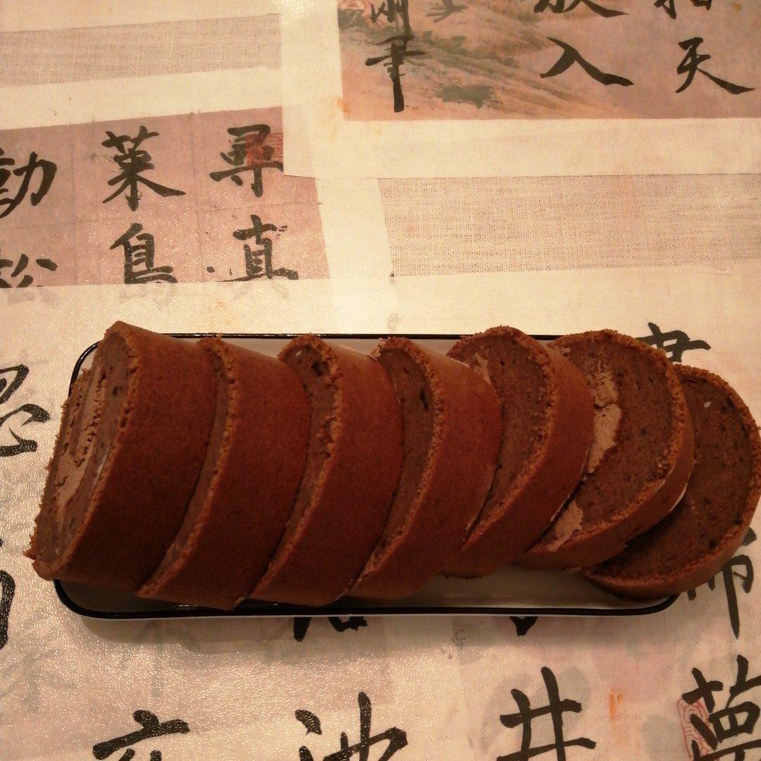 卷不裂的可可蛋糕卷
