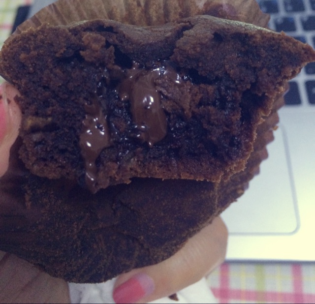 莫尼卡美食厨房：爆浆巧克力蛋糕