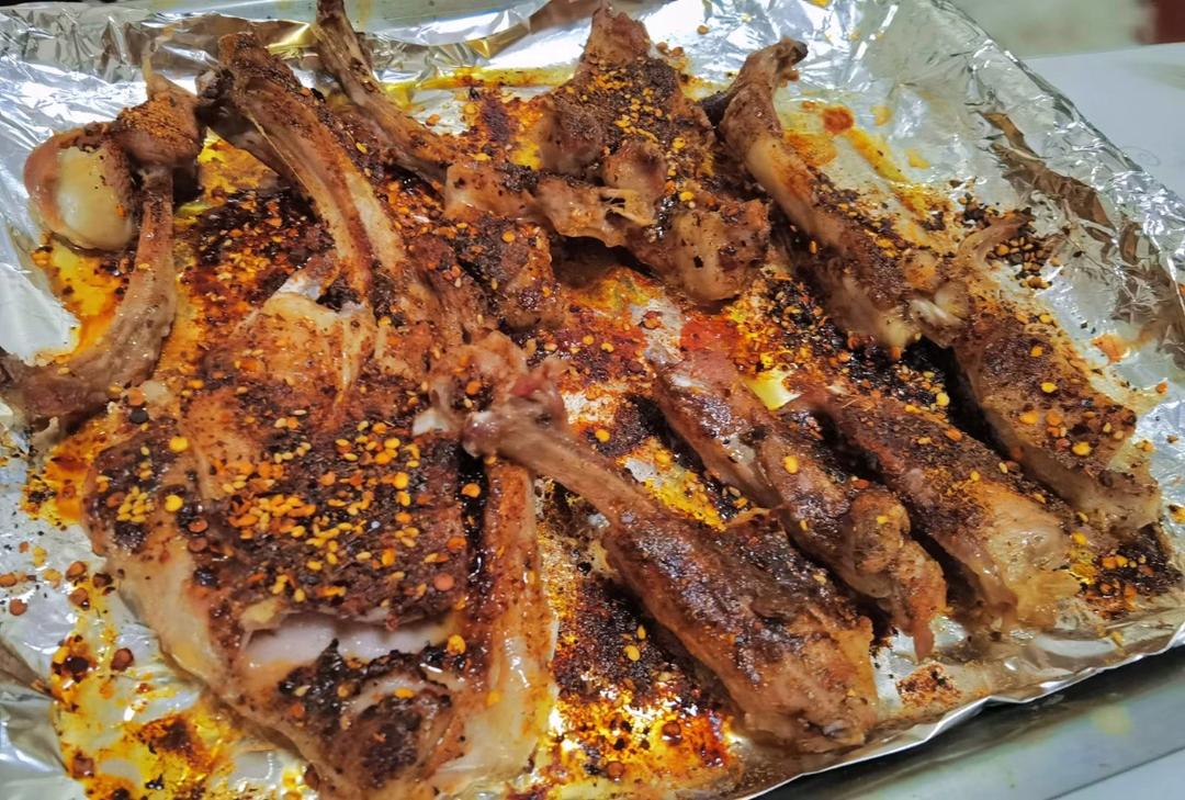 最简单的家庭版烤羊排