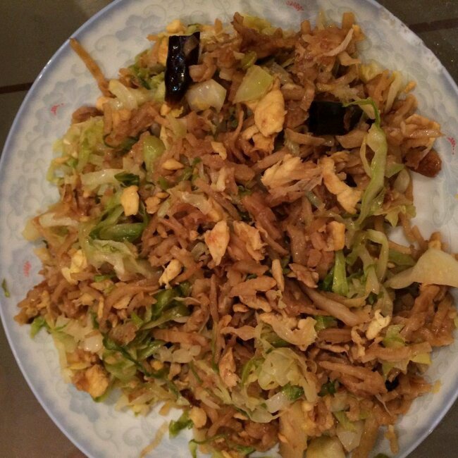 素炒饼