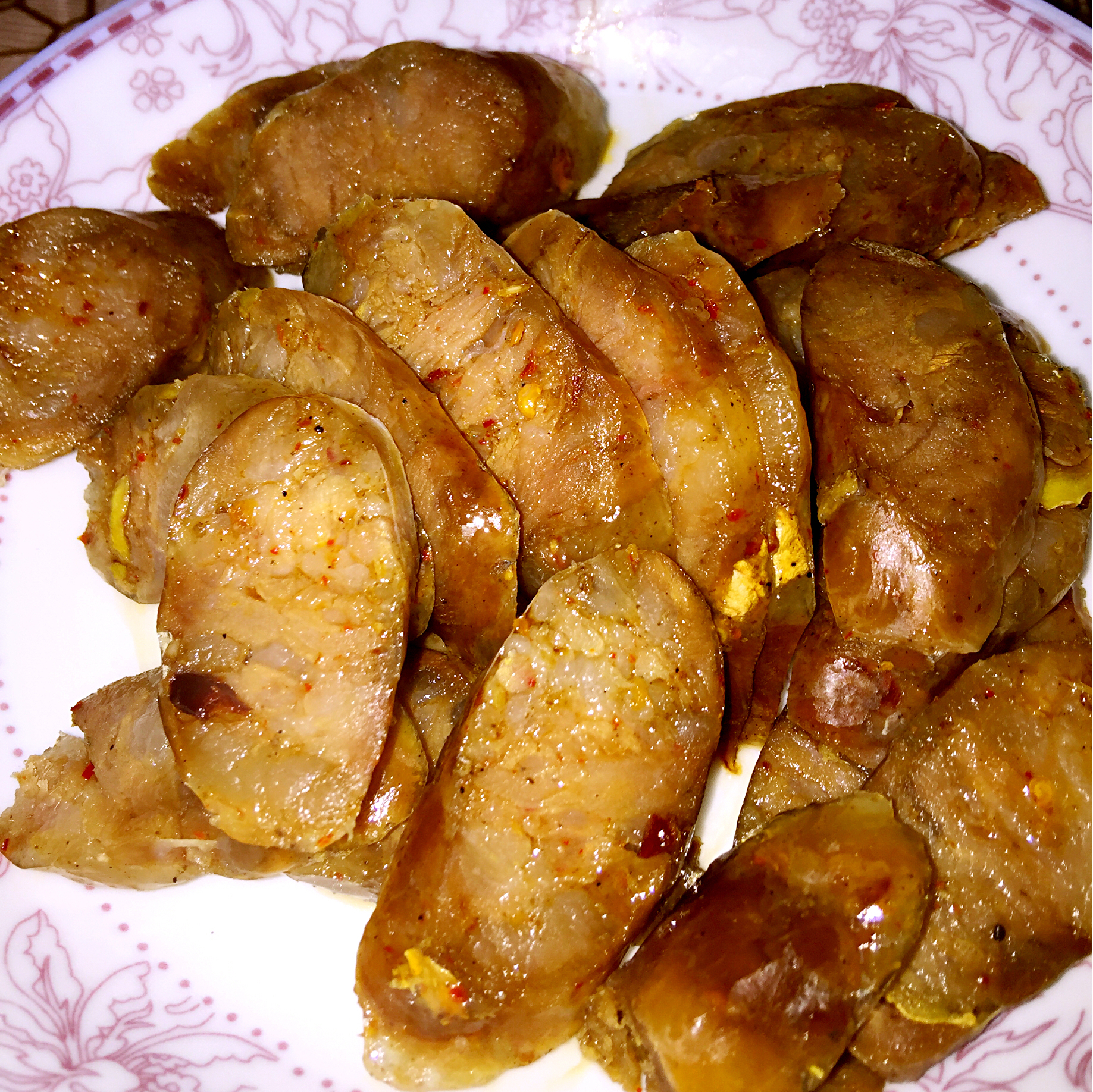 自制麻辣香肠