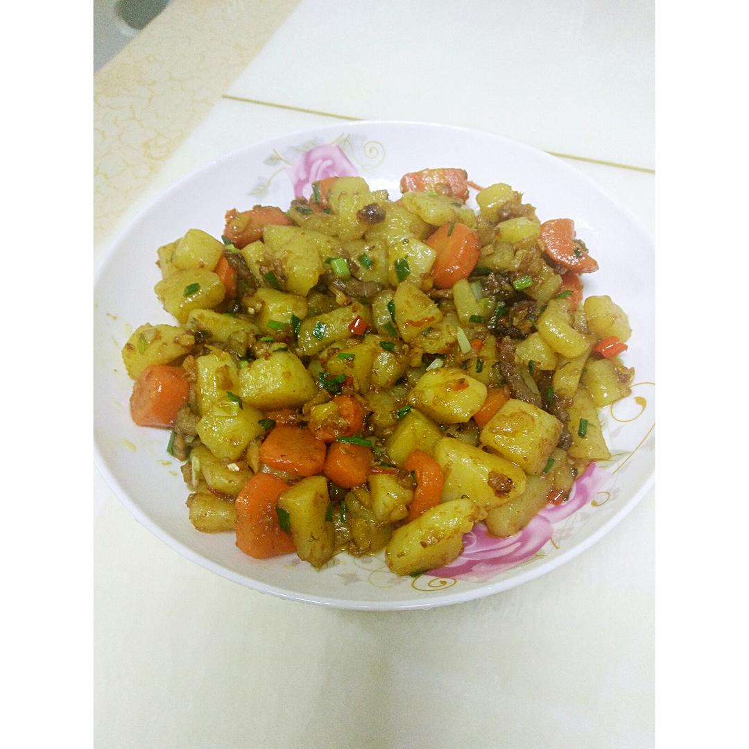红烧土豆块