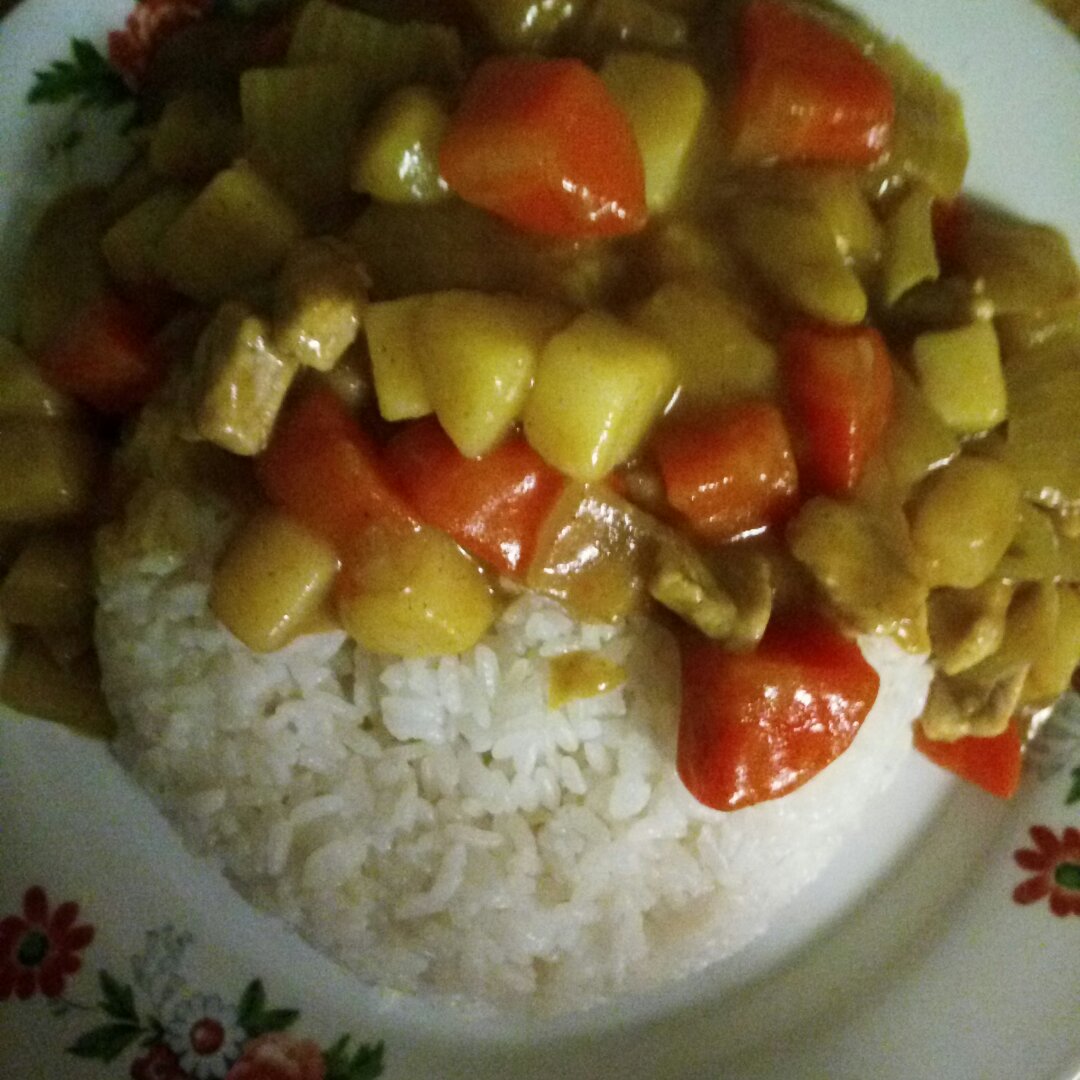 咖喱鸡饭