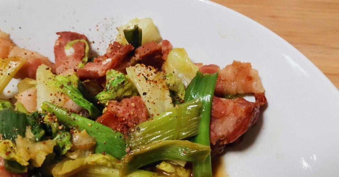 生炒五花肉