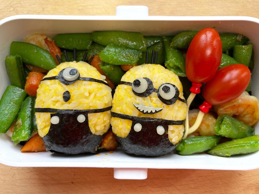Minions小黄人便当的做法
