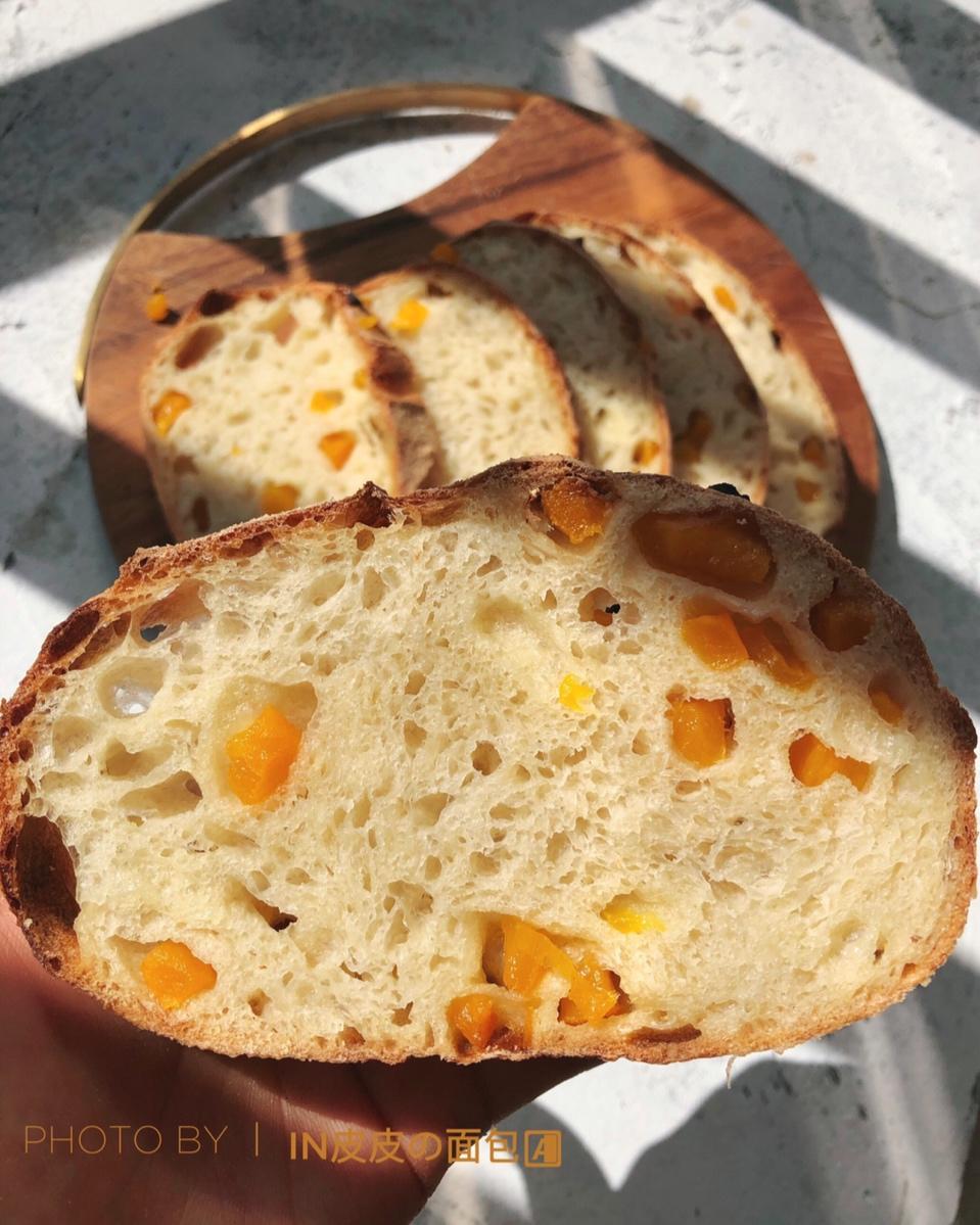 免揉芒果干面包