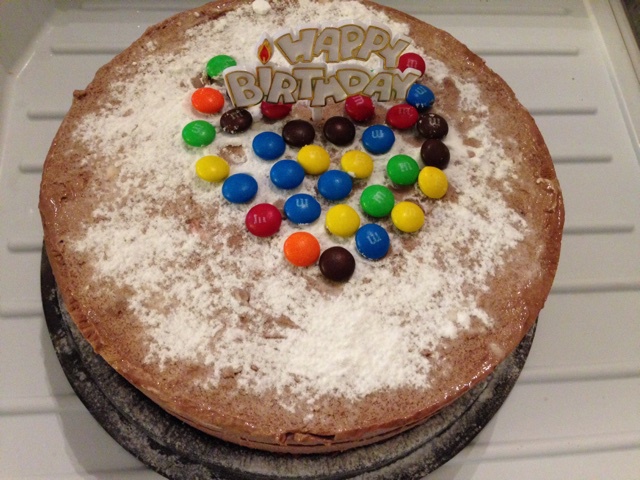 巧克力巴菲蛋糕