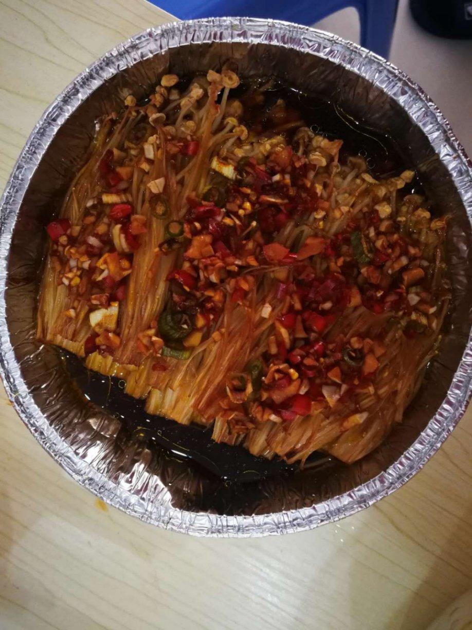 蒜蓉烤金针菇（烤箱版）