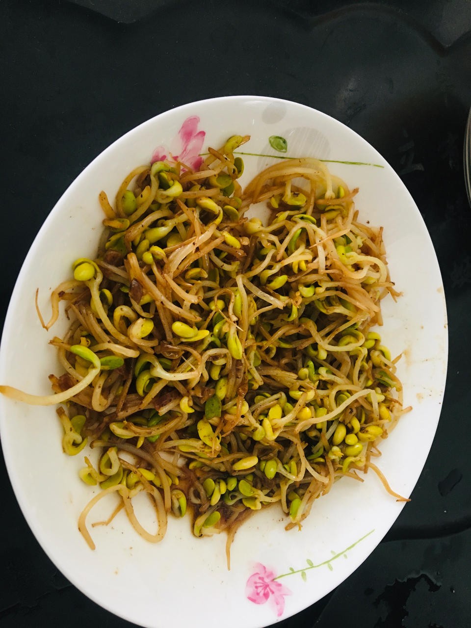 清炒豆芽
