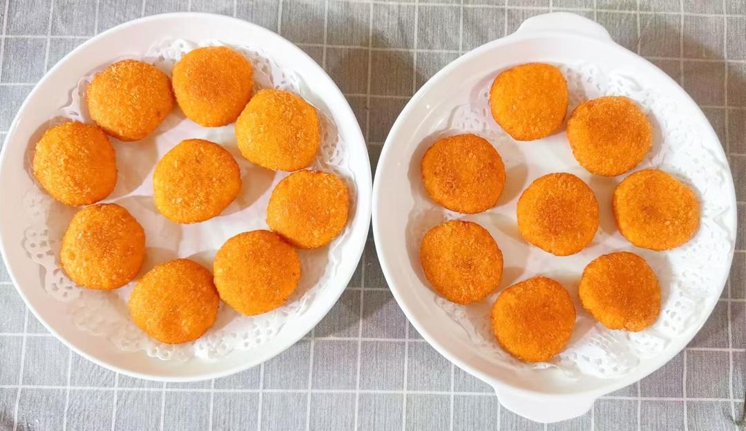 不会变形的南瓜饼