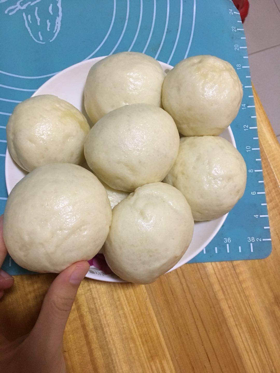 广式馒头（刀切，圆形。馒头。附视频。一次性发酵）