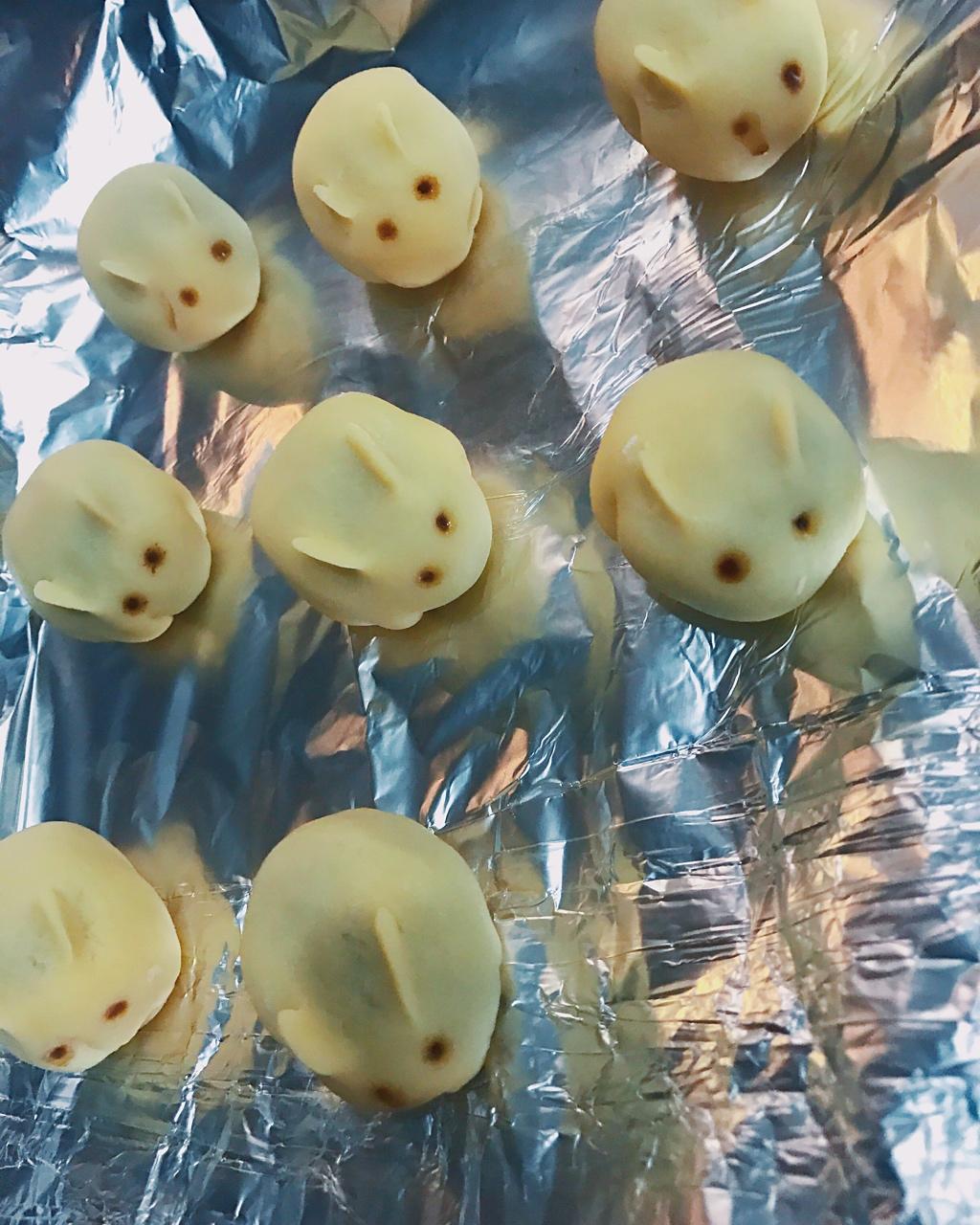 中秋玉兔烧菓子【北鼎烤箱食谱】