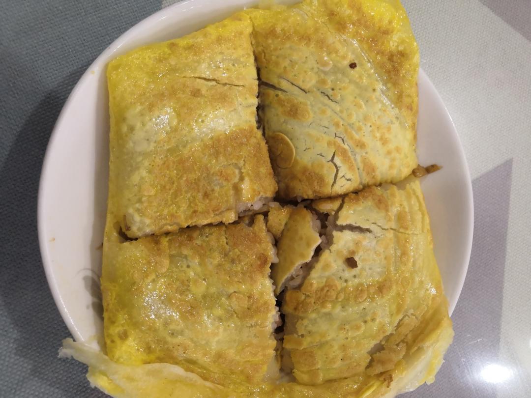 三鲜豆皮.武汉特色美食