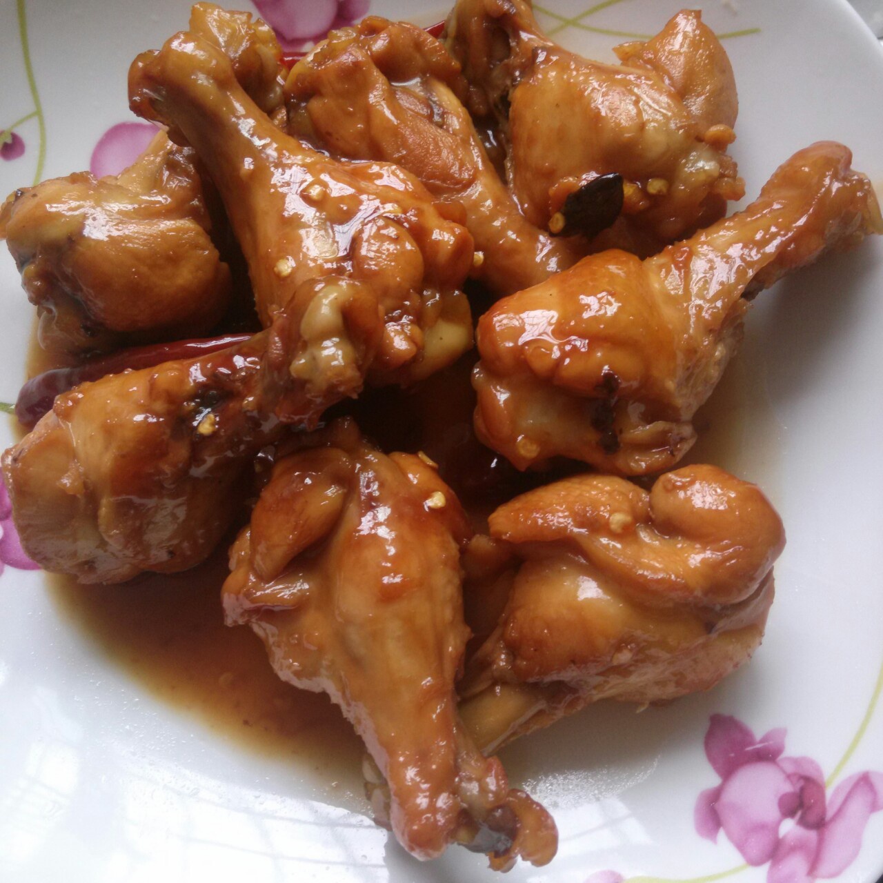 虞人做的红烧鸡腿