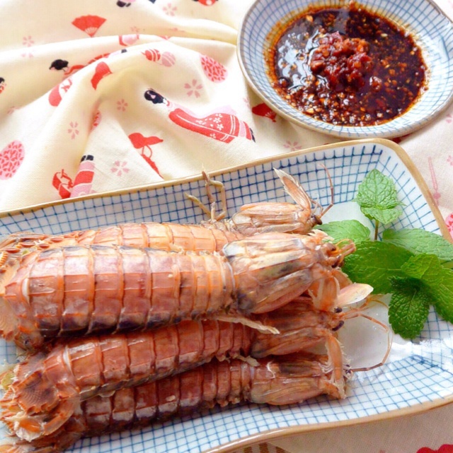 水煮皮皮虾
