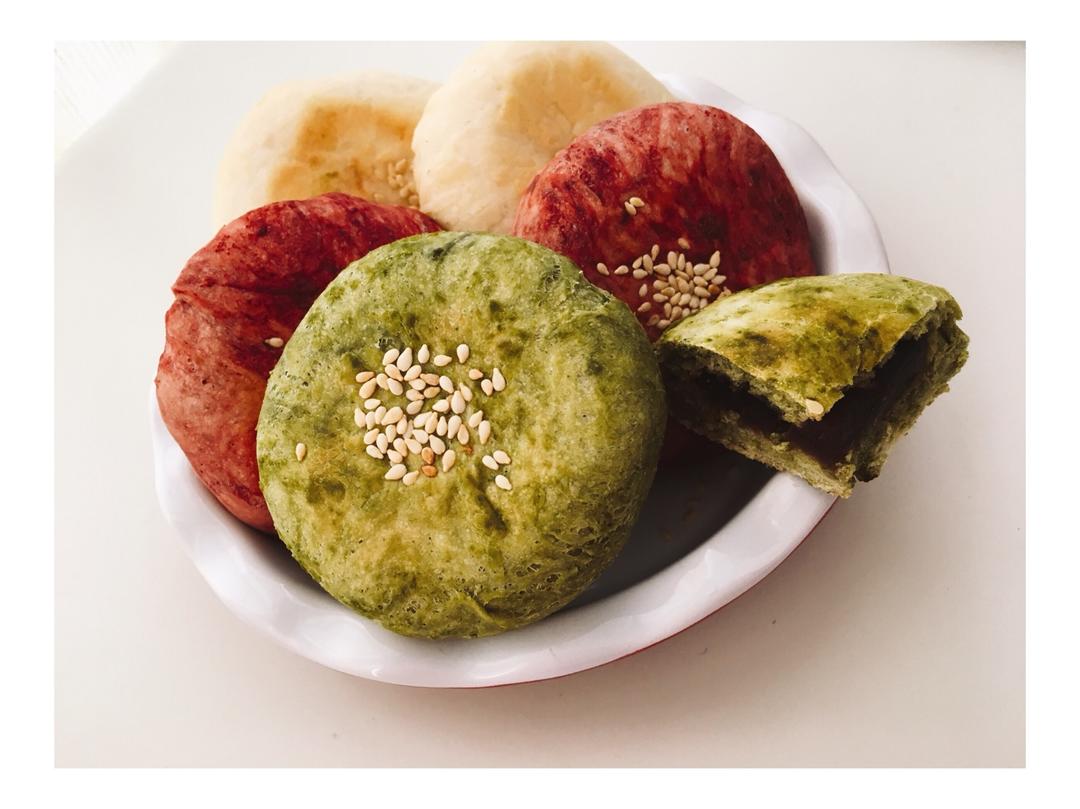 日式和风红豆包