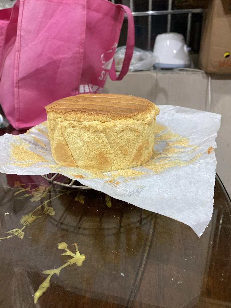 黄豆粉戚风蛋糕