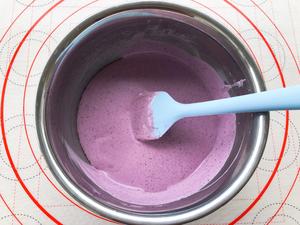 比冰淇淋还好吃❗️入口即化的蓝莓酸奶慕斯的做法 步骤12