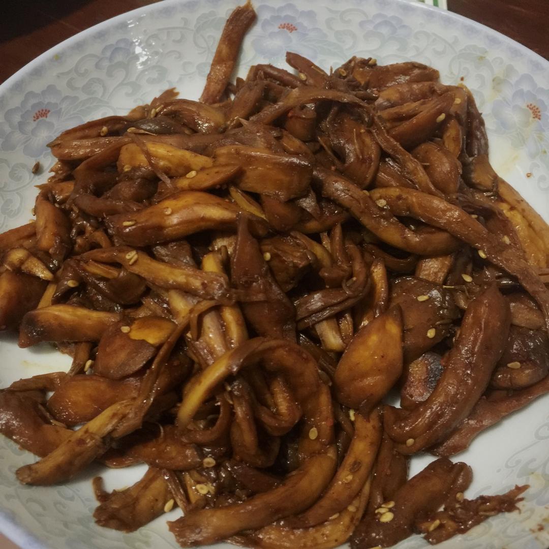干扁孜然杏鲍菇