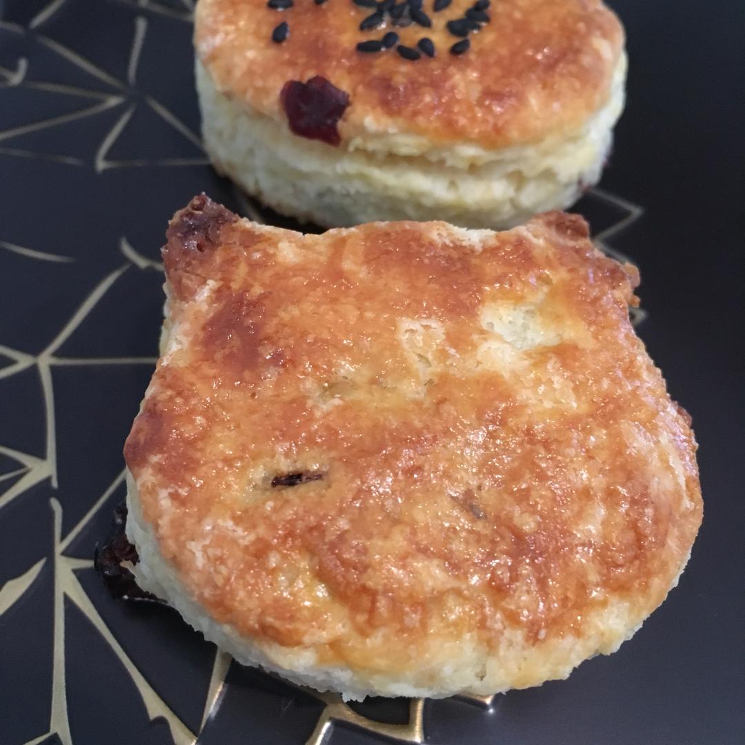 蔓越莓司康的做法