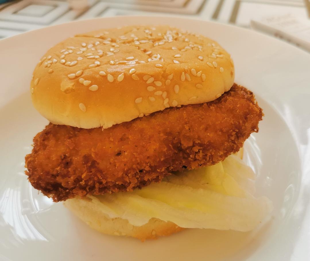 芝士鸡排汉堡的做法