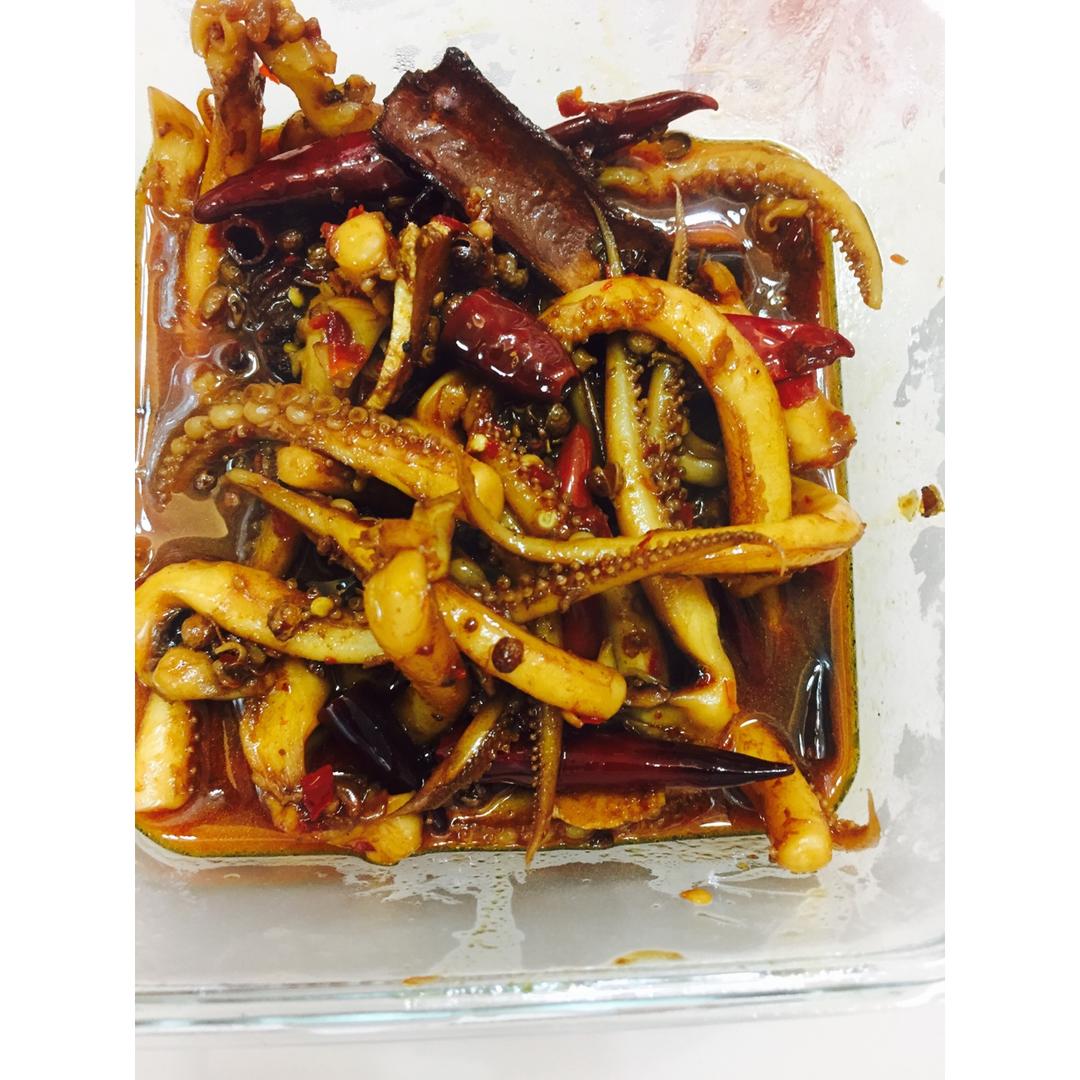 绝味麻辣鱿鱼须