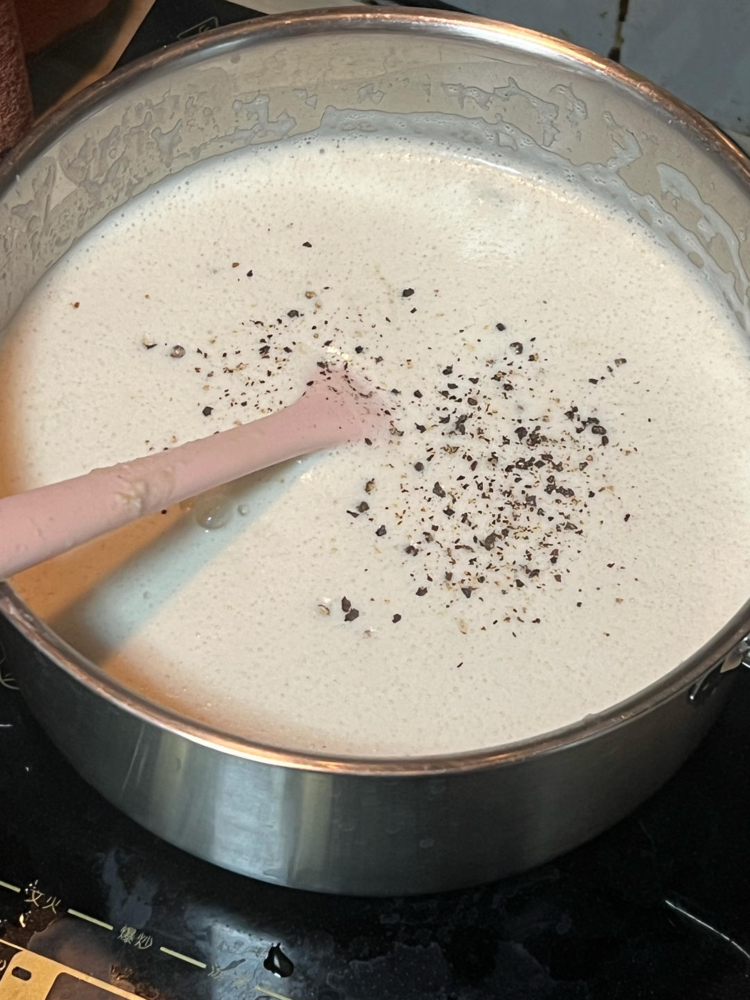 超成功〜奶油蘑菇蛤蜊海鲜汤