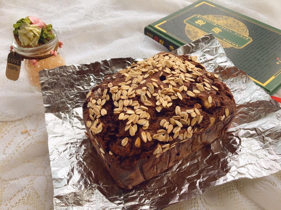 摩卡花生酥全麦快手面包丨健康·烘焙