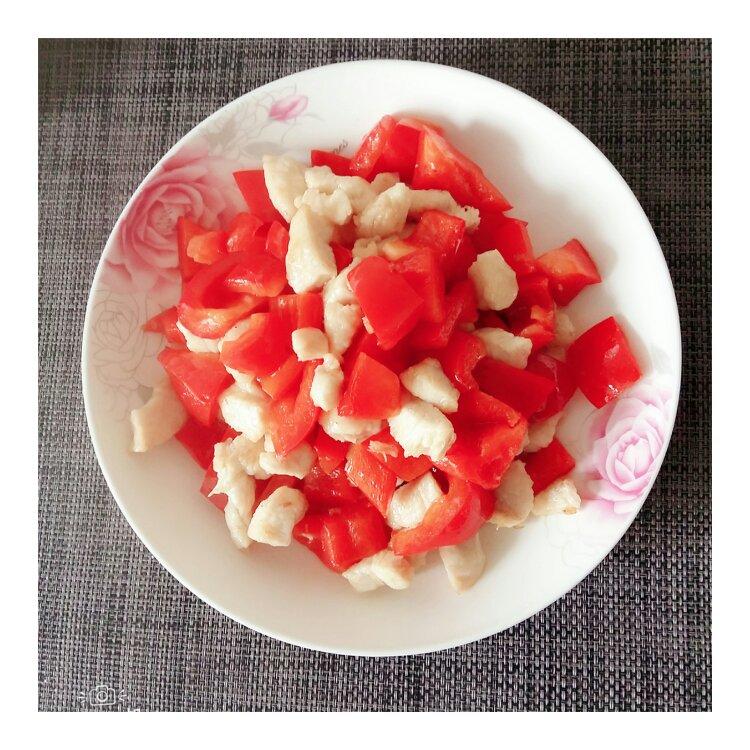 彩椒炒鸡丁