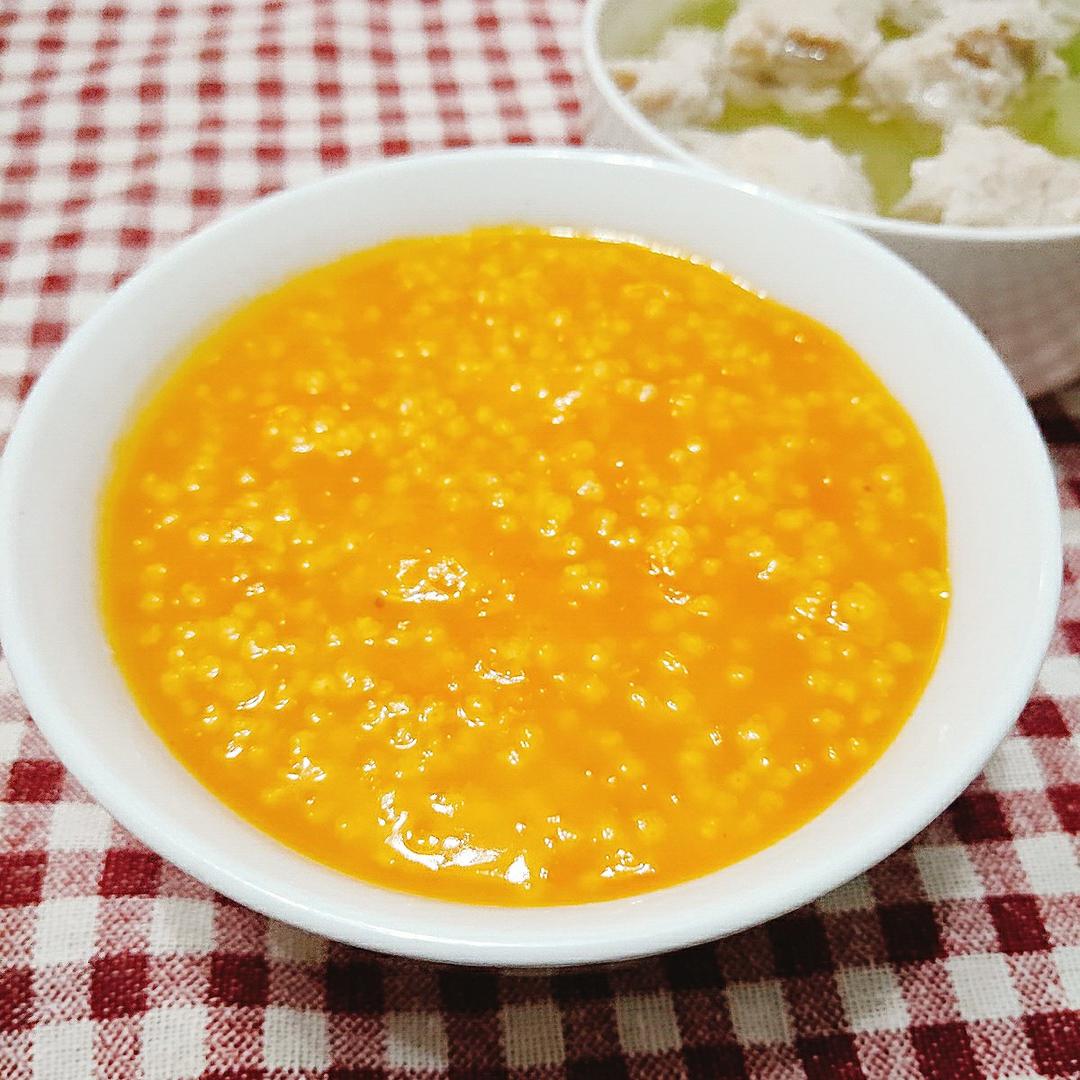 南瓜小米粥(人见人爱版)