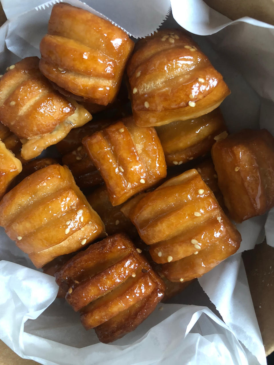 蜜三刀-味道香甜绵软，芝麻香味浓厚