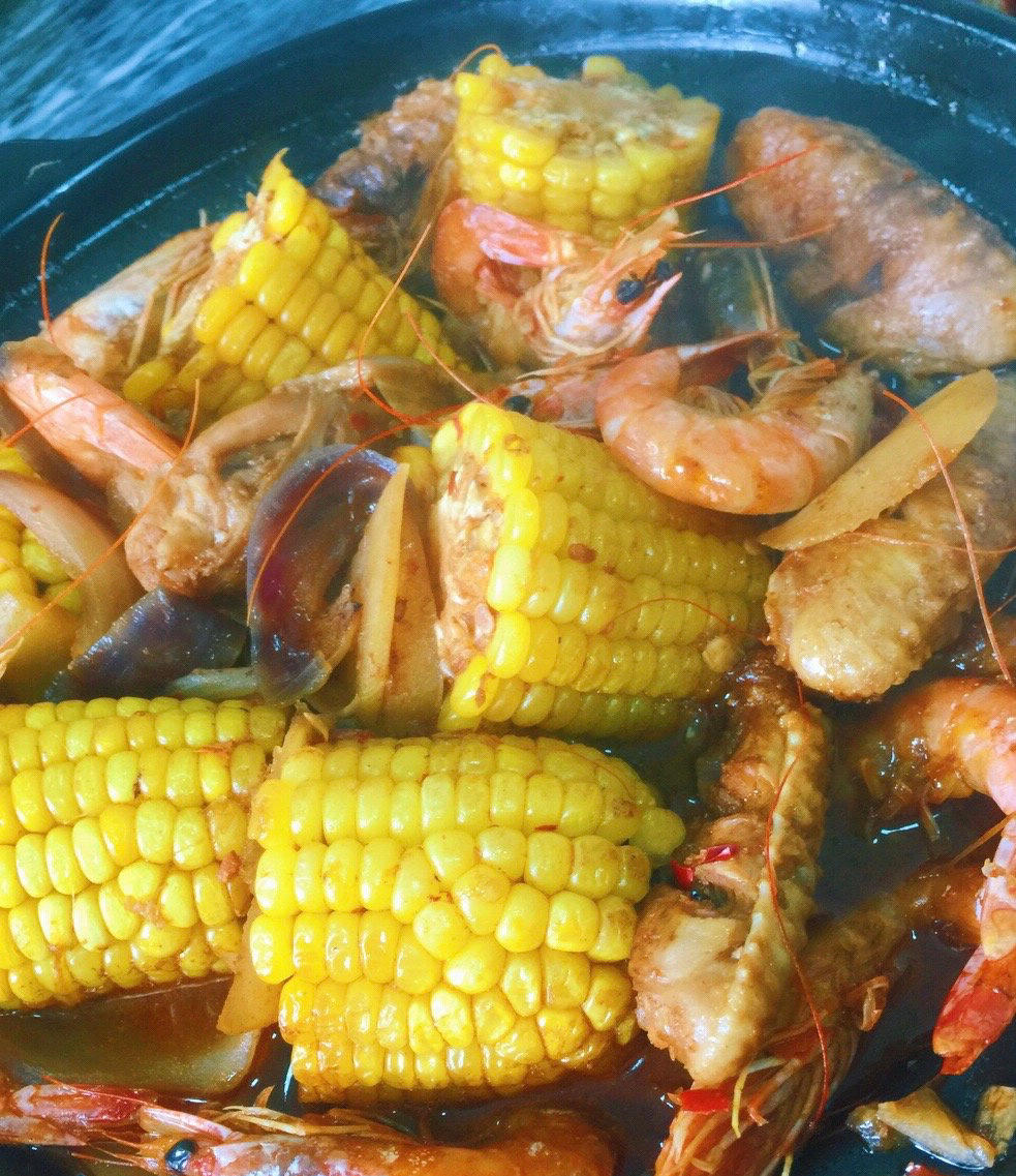 鲜香入味的鲜虾鸡翅玉米煲|美味一锅端