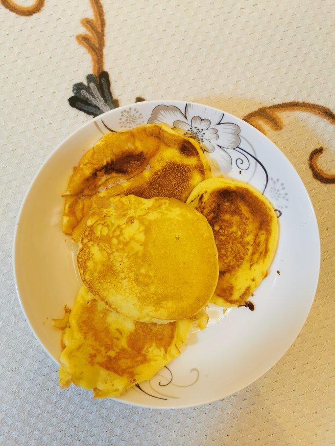 平底锅做的舒芙蕾松饼