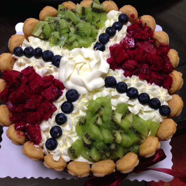 淡奶油裱花蛋糕