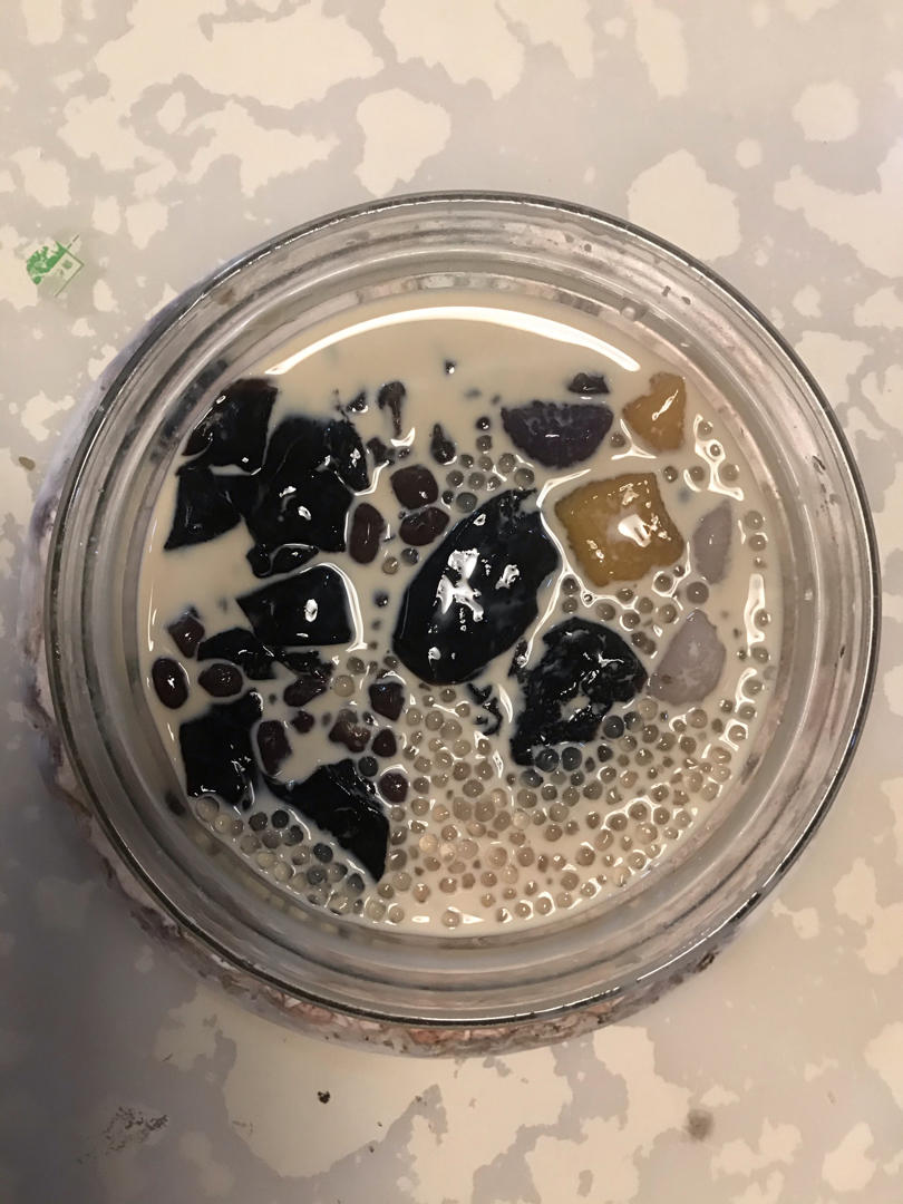 椰浆红豆芋圆烧仙草