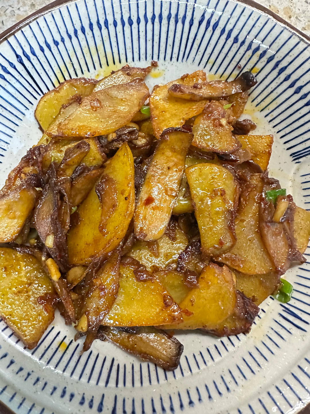 干锅土豆片