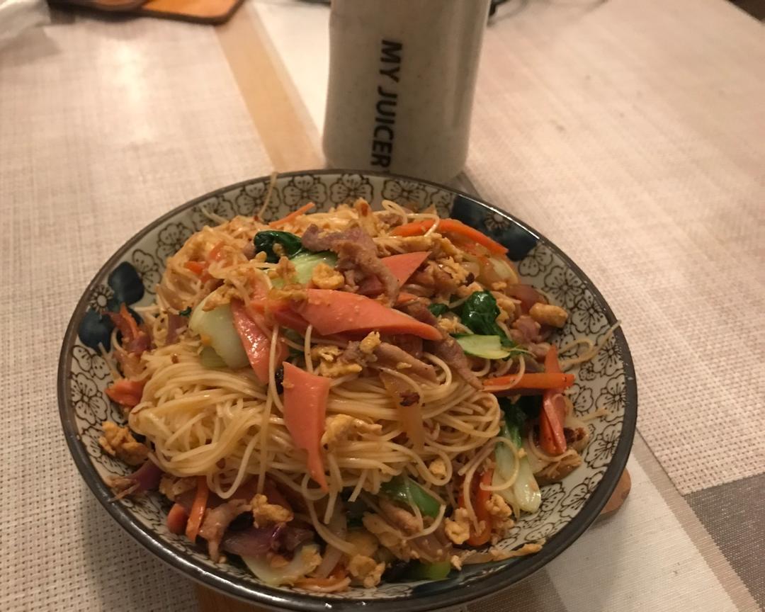 匠心炒面-竹升面的做法