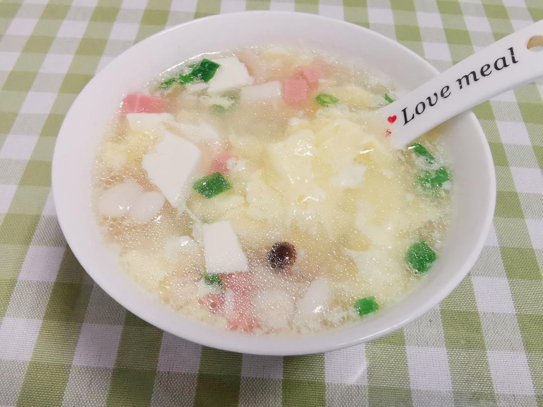 豆腐菌菇汤