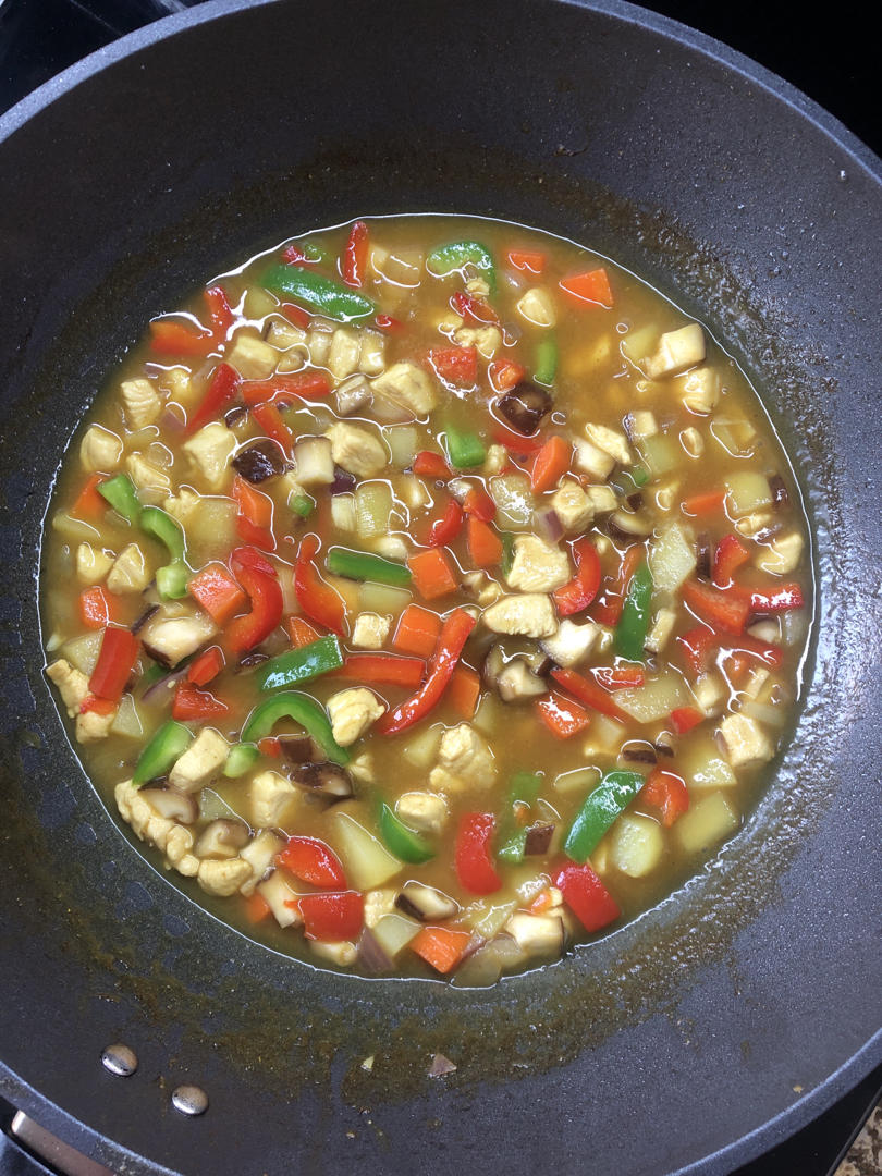 儿童菜谱——胖鸡的「咖喱饭」