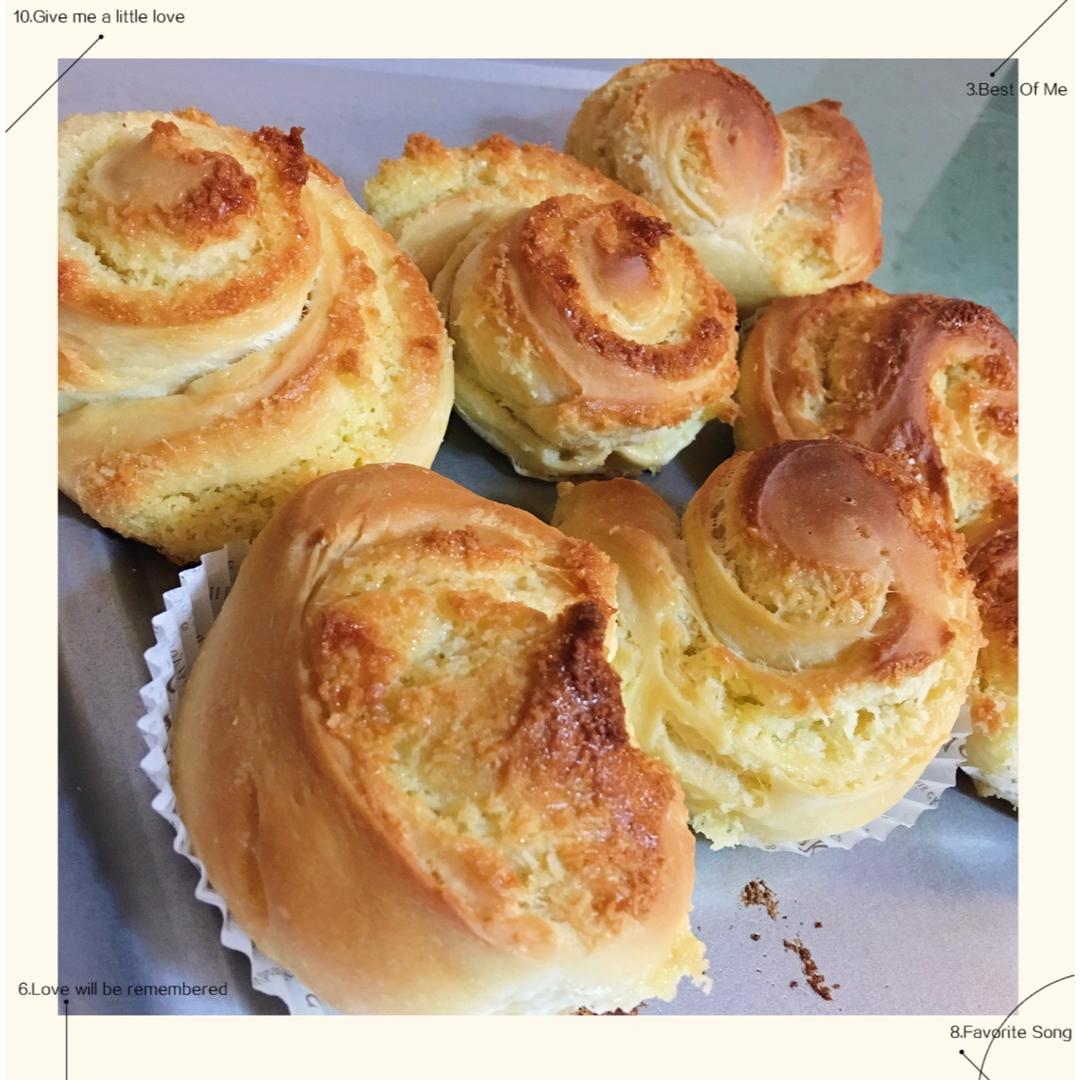 千层椰蓉小面包