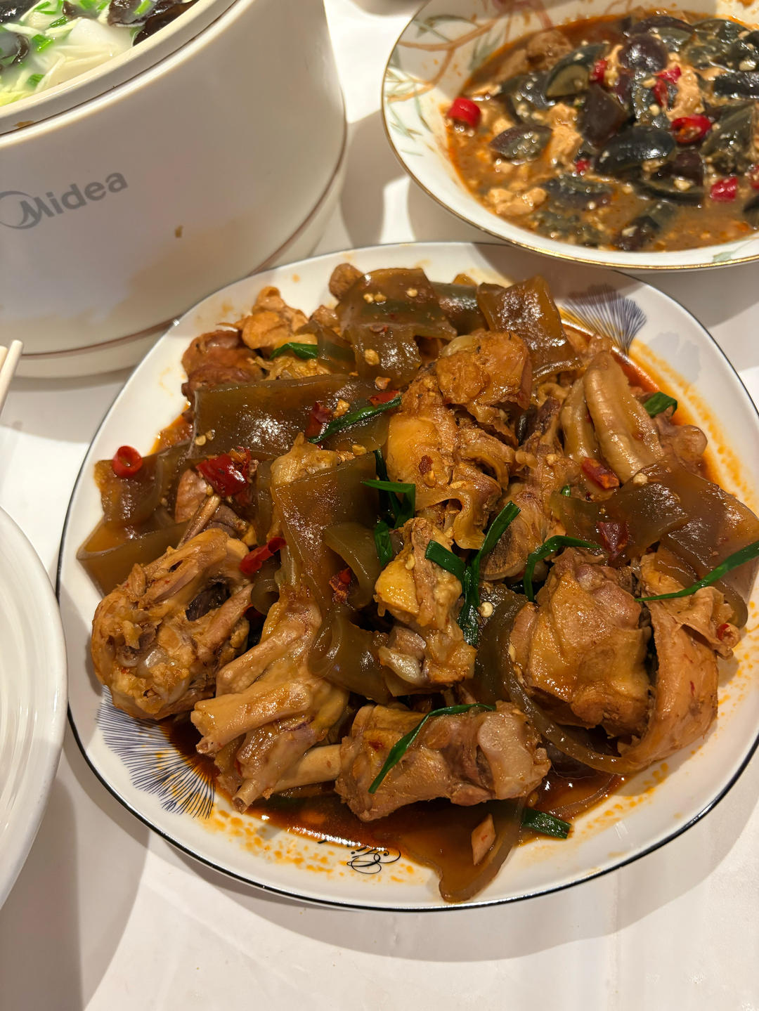 粉皮烧鸡