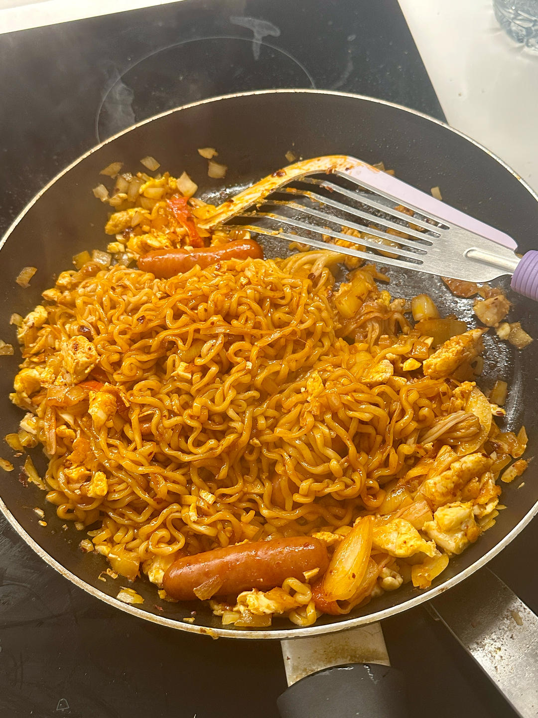 秒杀路边摊✨好吃到没朋友‼️懒人炒方便面🍜