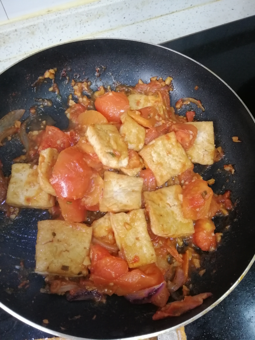 减脂期的番茄豆腐