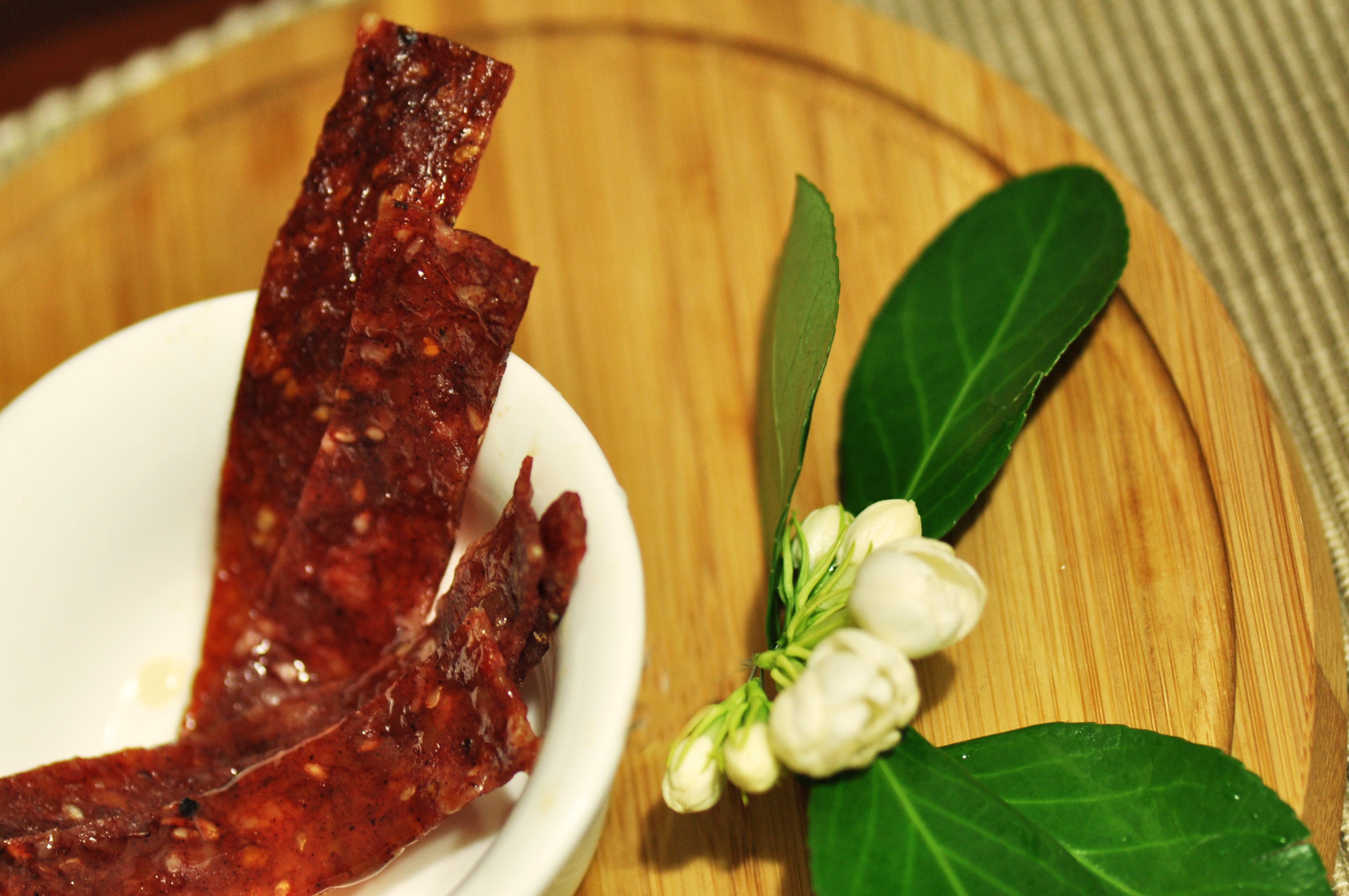 自制红鞠蜜汁猪肉干