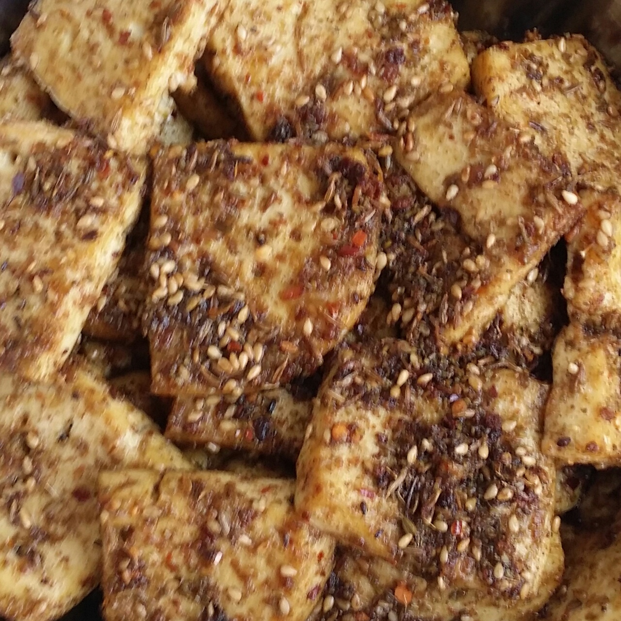 烤豆腐