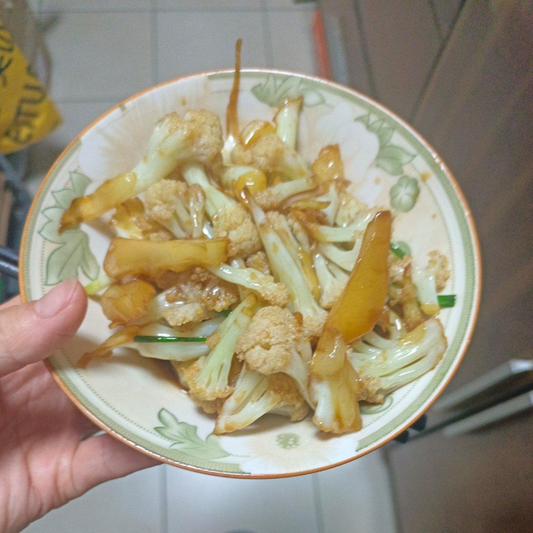 和饭店一个味道的干锅花菜