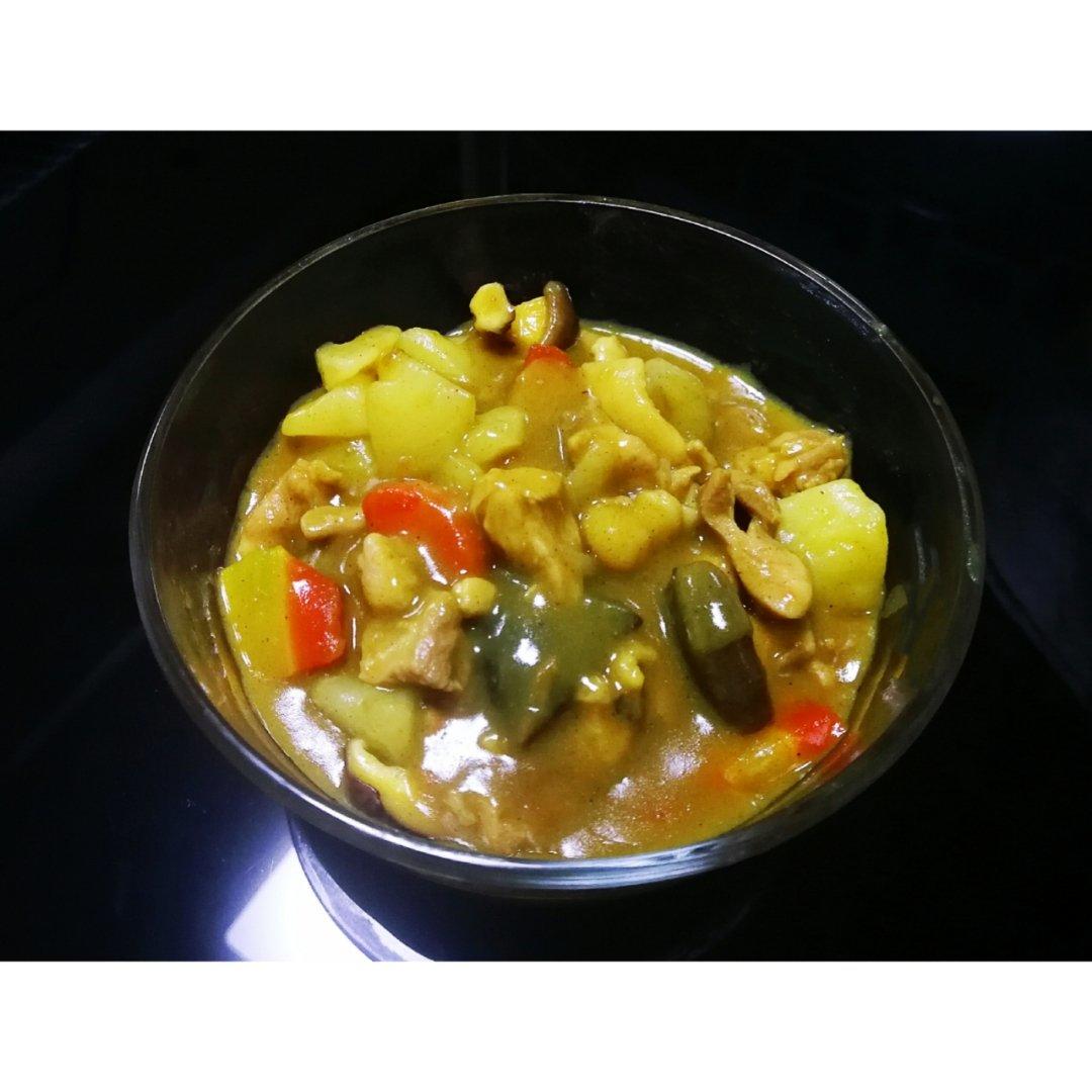咖喱鸡肉饭